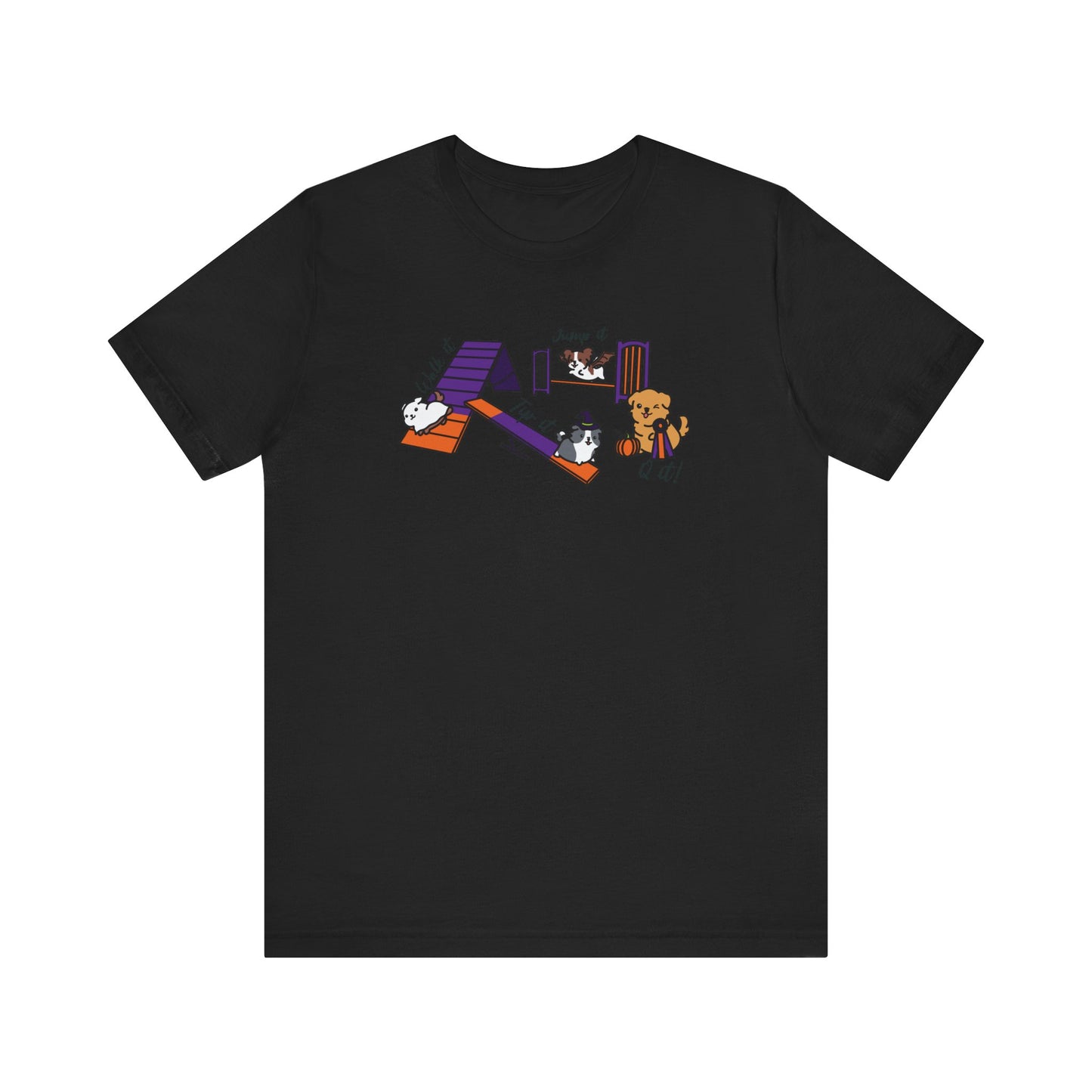 Halloween Agility Day Unisex Jersey Short Sleeve Tee