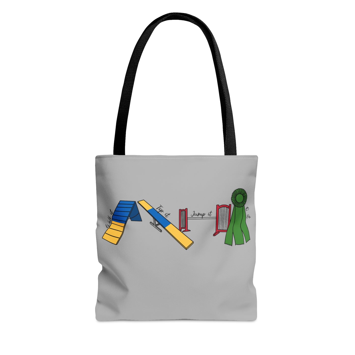 Dog Agility Day Tote Bag