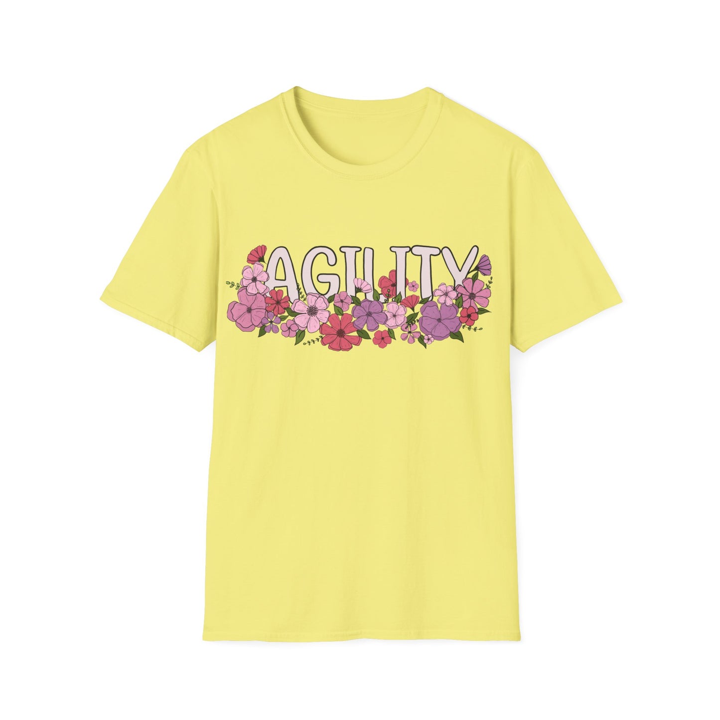 Floral Agility Unisex Softstyle T-Shirt