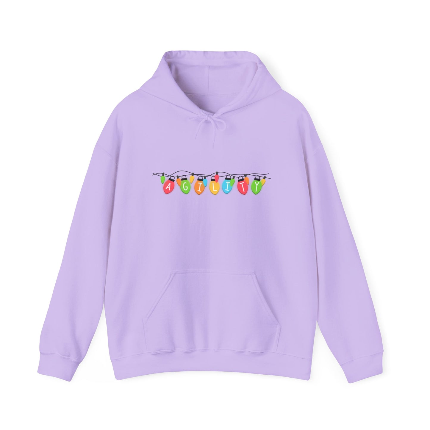 Agility Holiday Lights Heavy Blend™ Hooded Sweatshirt