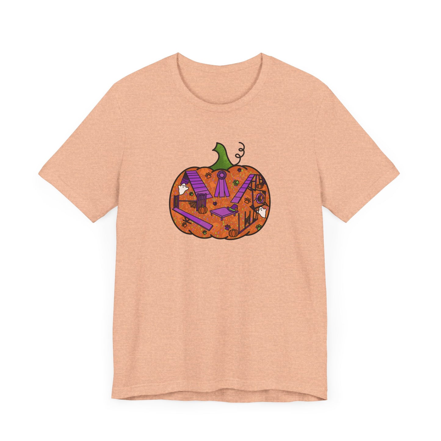 Spooky Pumpkin Unisex Jersey Short Sleeve Tee