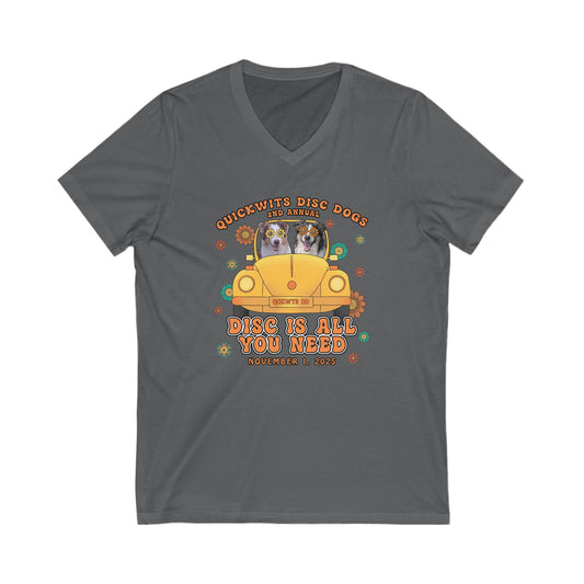 Women's V-Neck Disc is All You Need Shirt