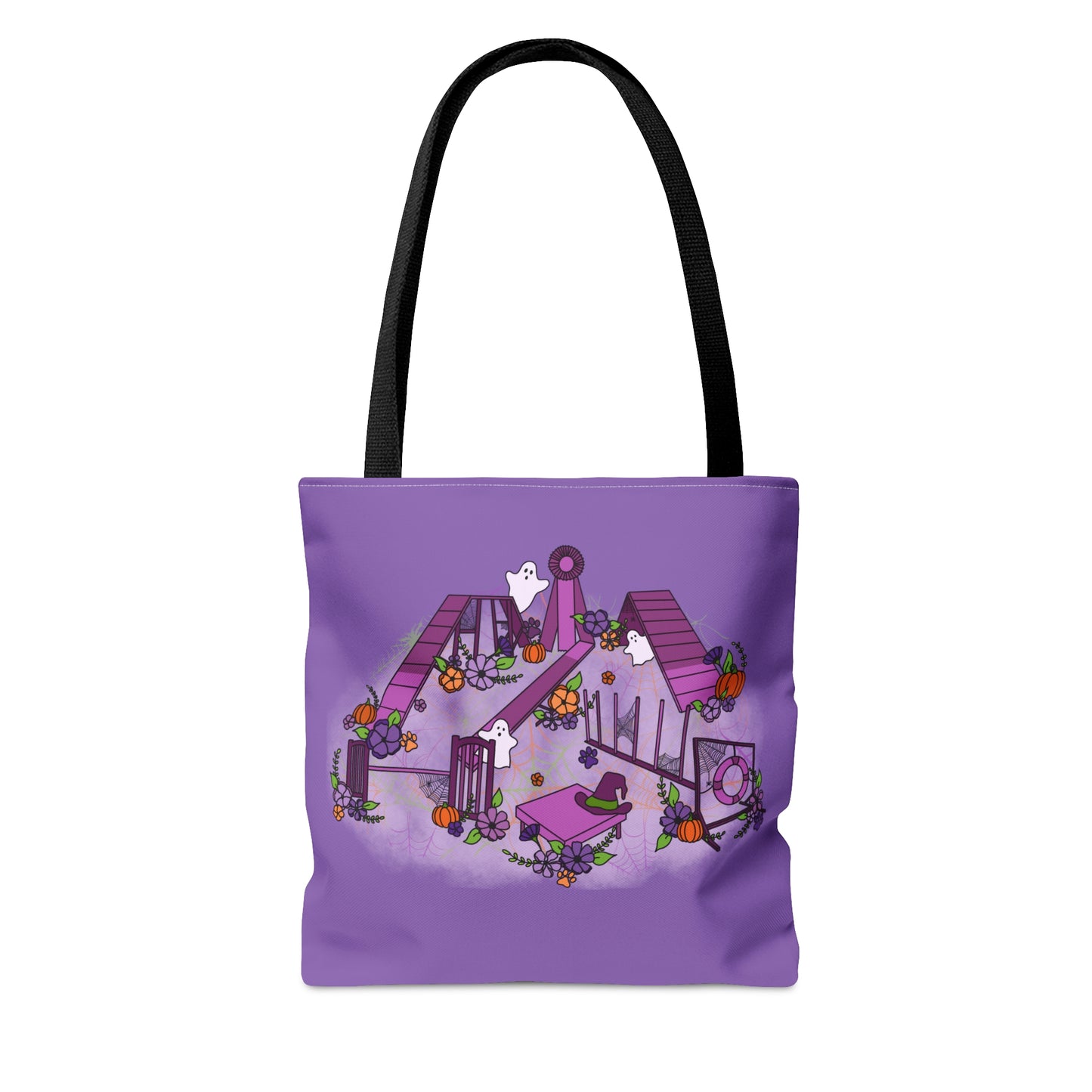 Spooky Halloween Agility Equipment Tote Bag