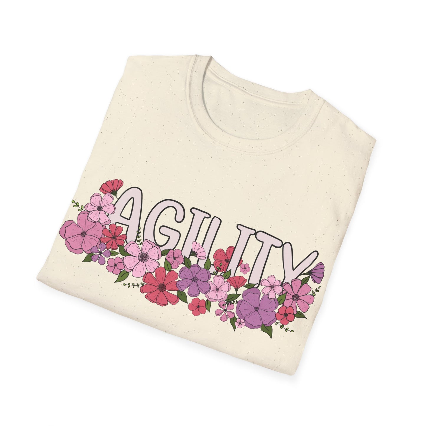 Floral Agility Unisex Softstyle T-Shirt