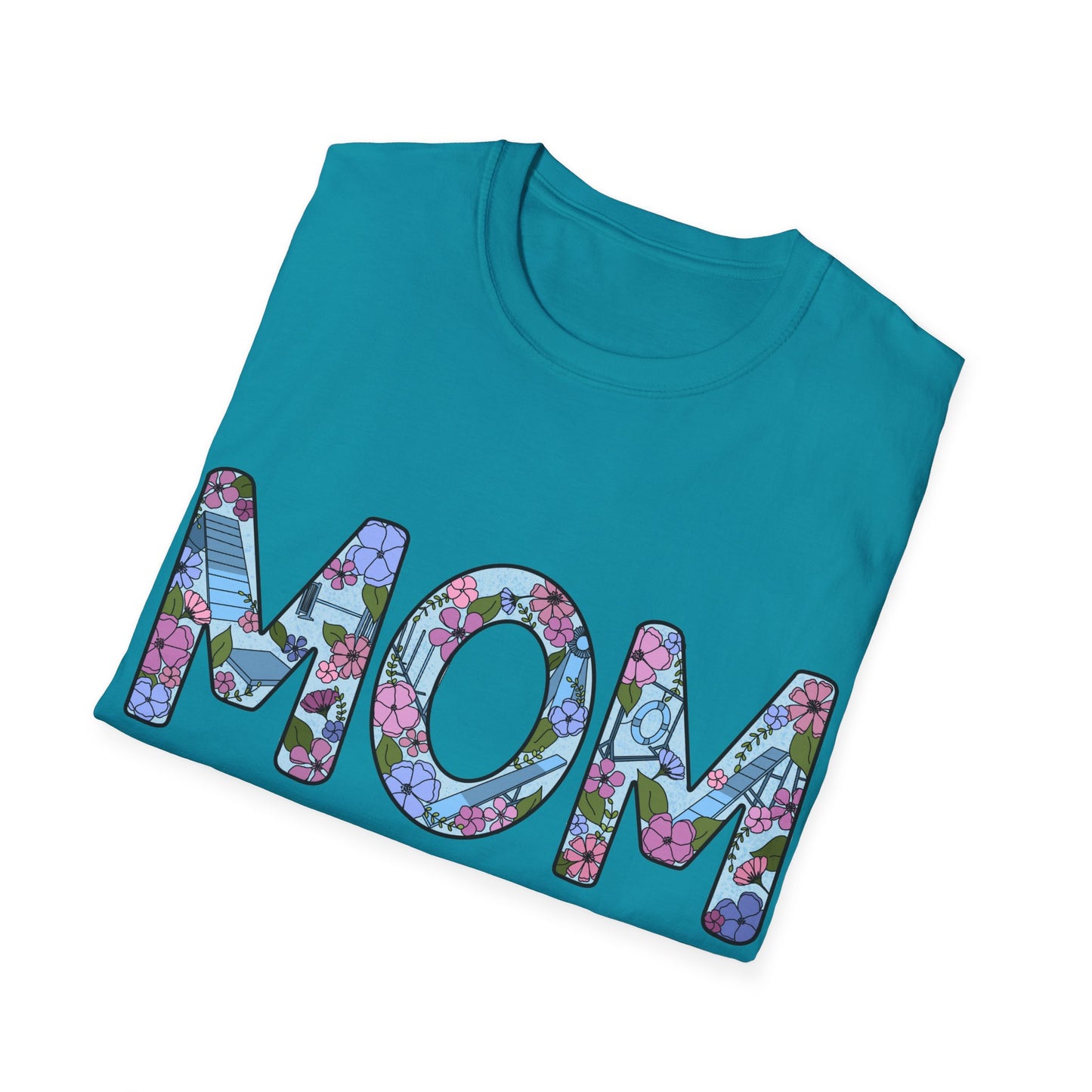 Agility Mom Unisex Softstyle T-Shirt