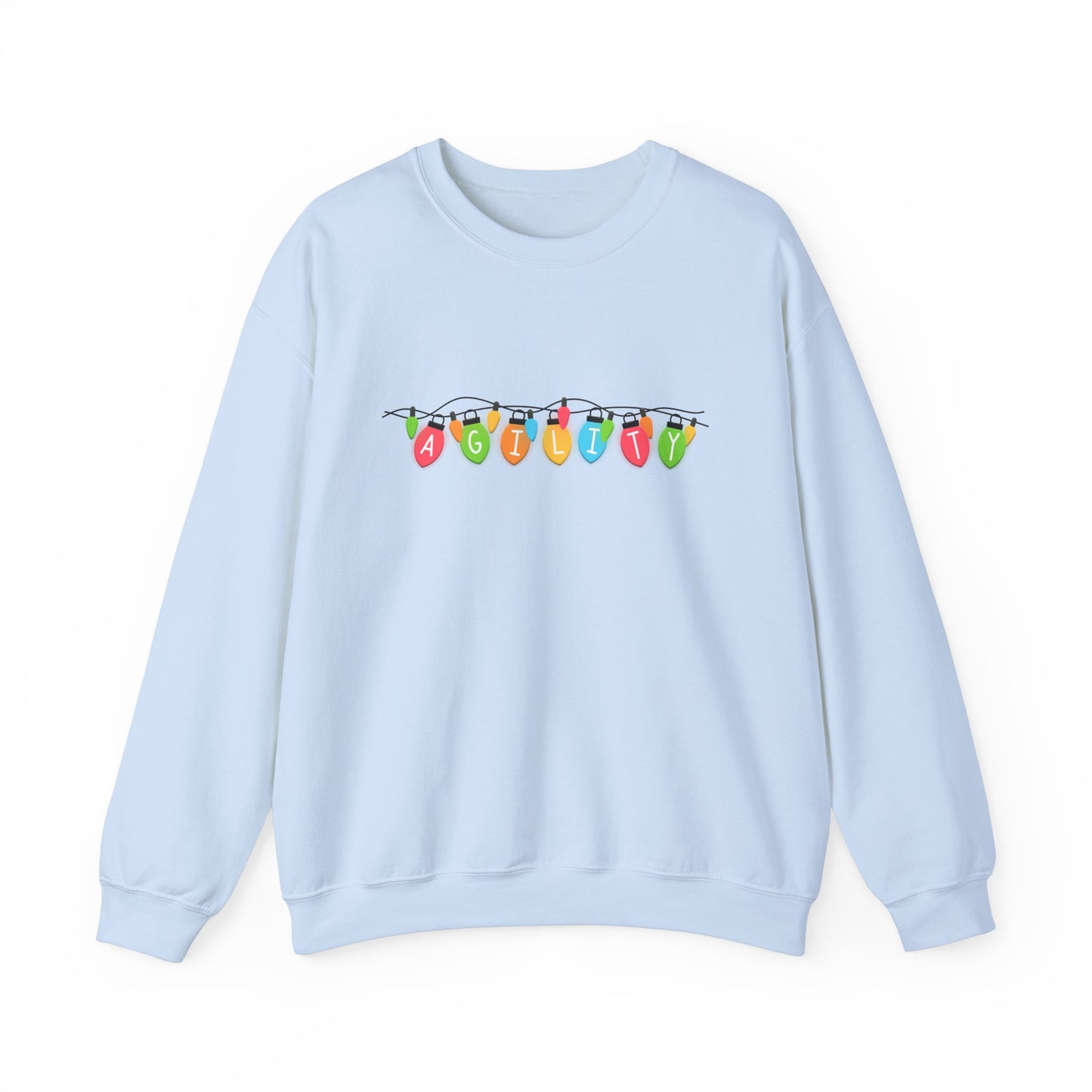 Agility Holiday Lights Heavy Blend™ Crewneck Sweatshirt