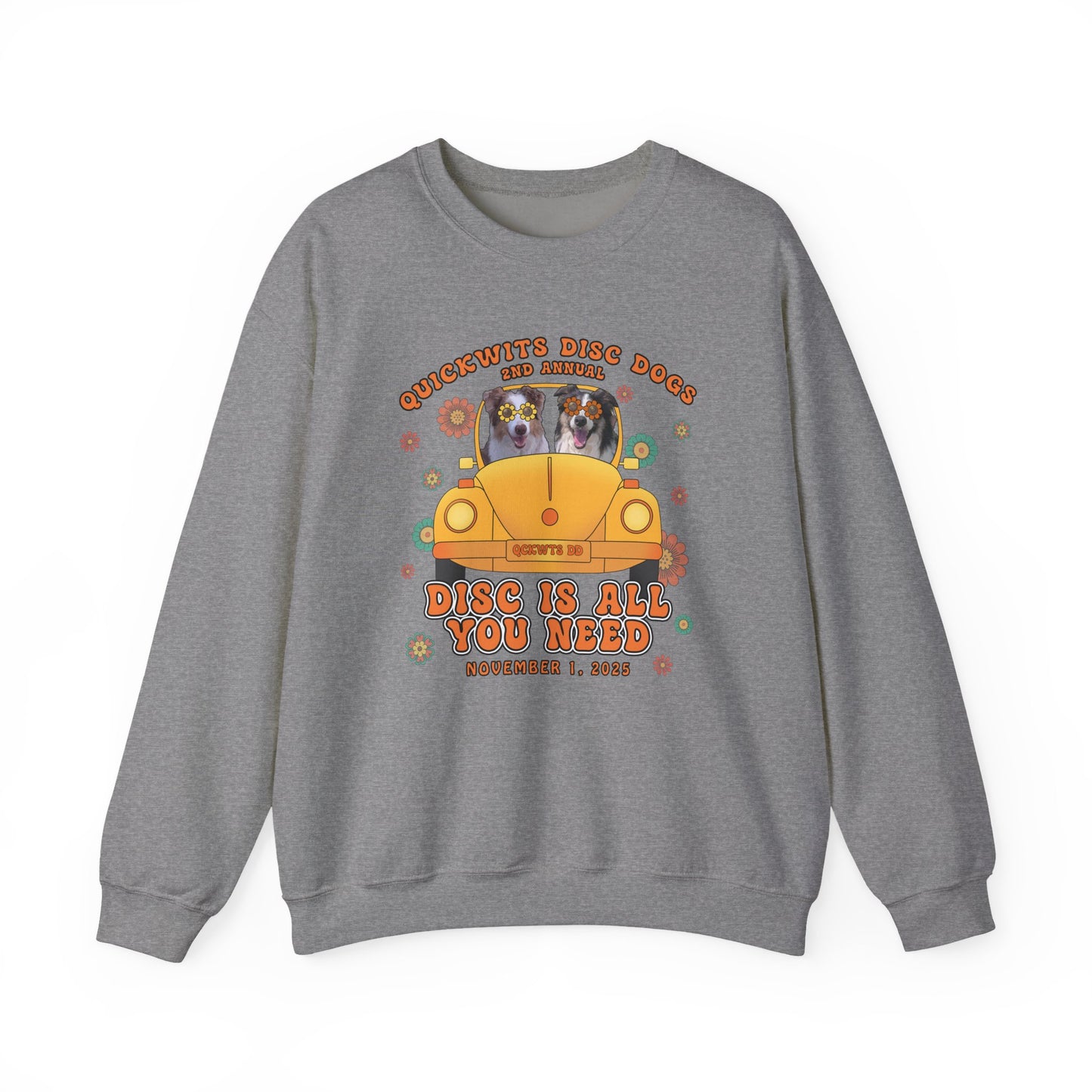 Unisex Crew Disc is All You Need Sweatshirt