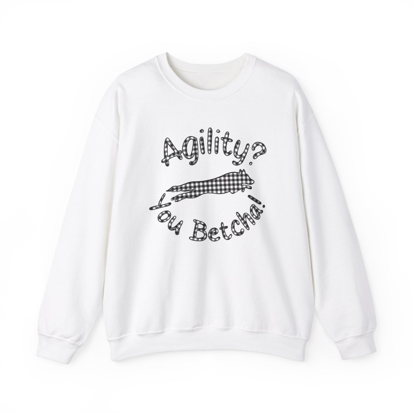 Agility? You Betcha! Heavy Blend™ Crewneck Sweatshirt