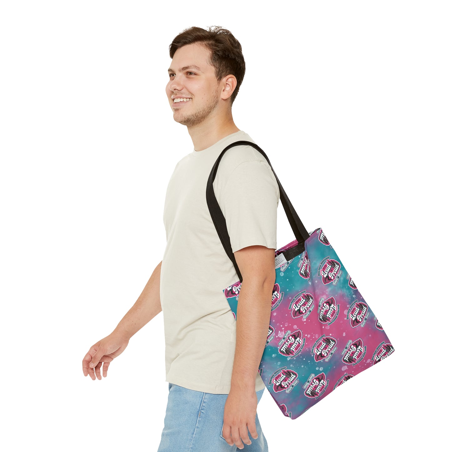 Team Loud and Proud Pattern Tote