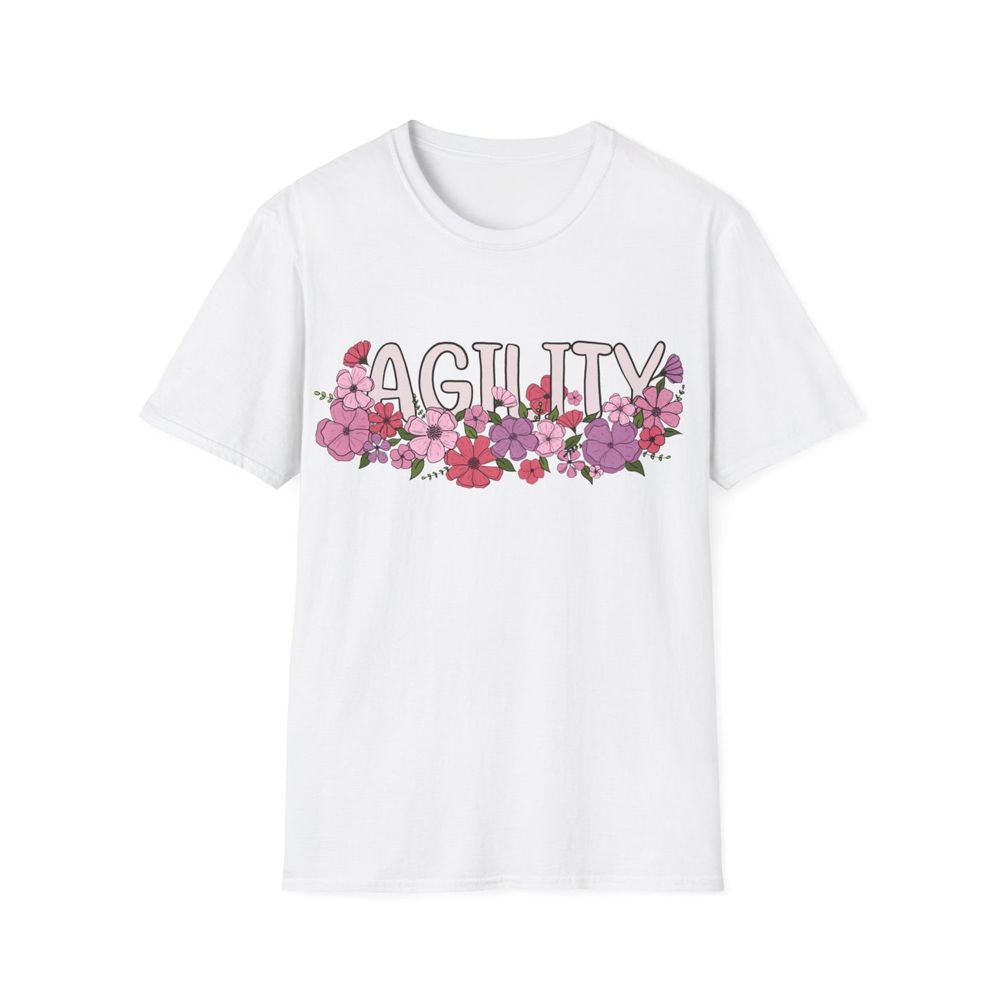 Floral Agility Unisex Softstyle T-Shirt