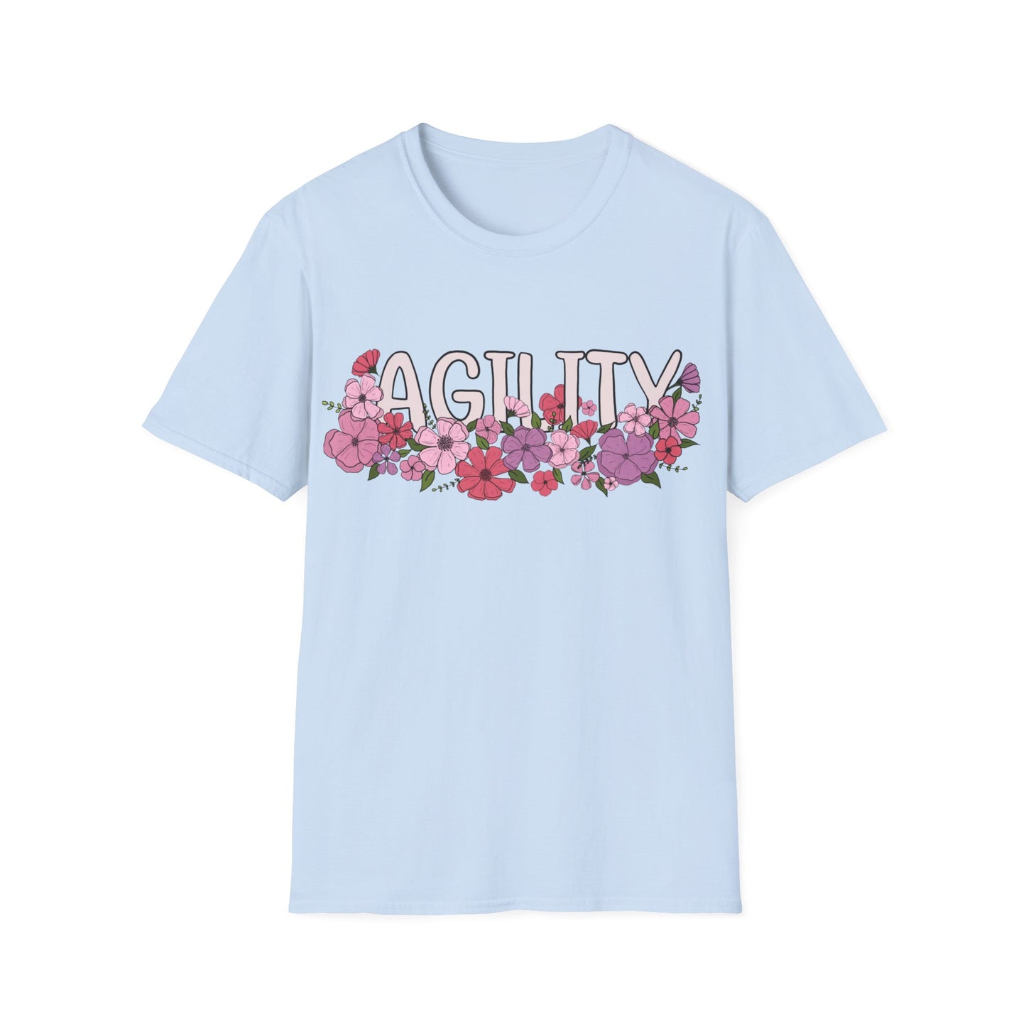 Floral Agility Unisex Softstyle T-Shirt