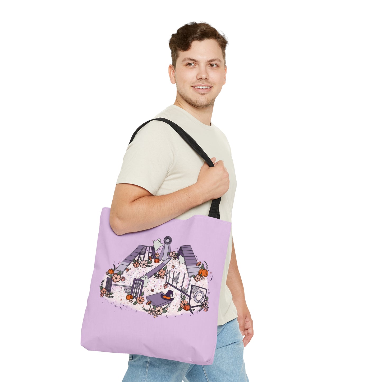 Pastel Halloween Agility Equipment Tote Bag