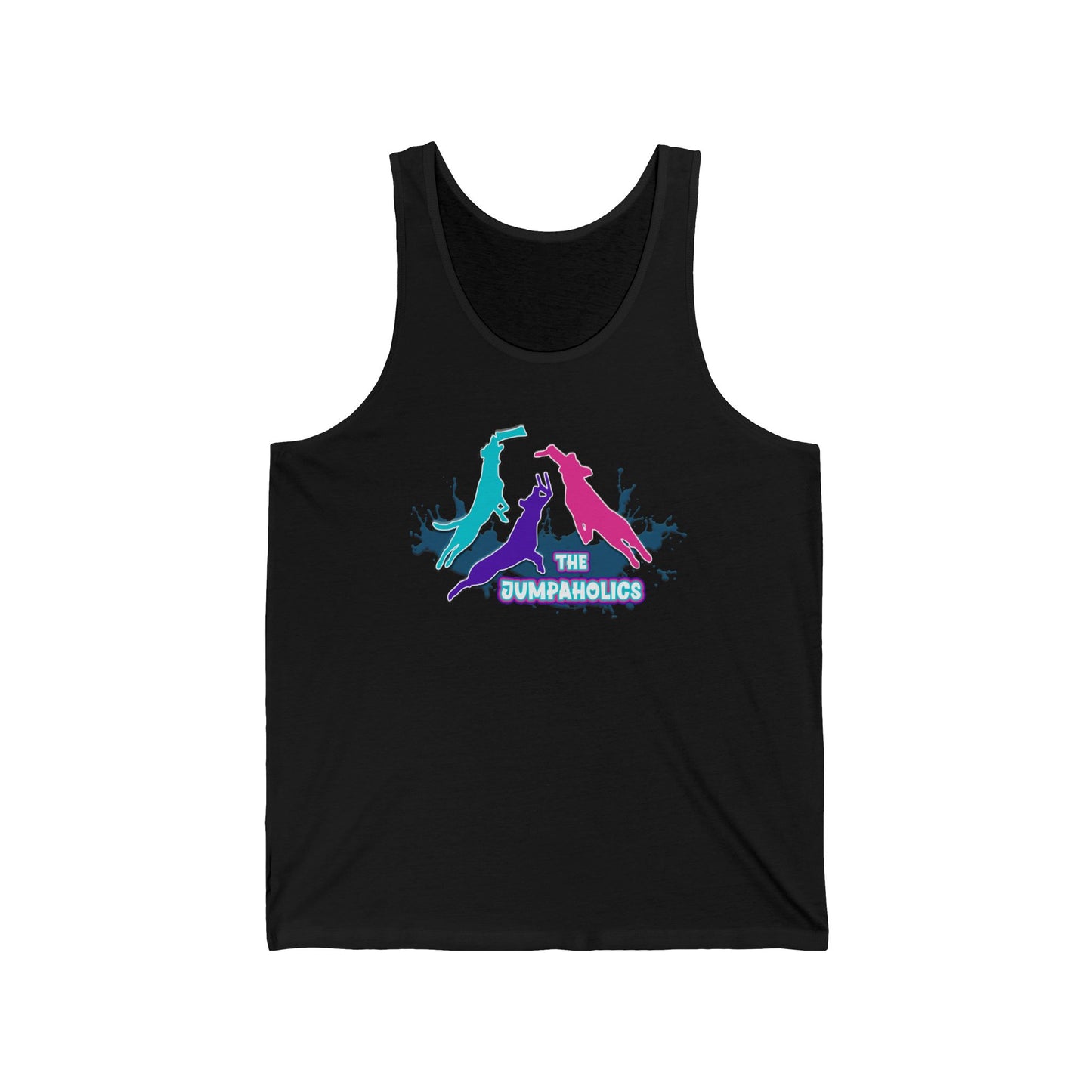 Jumpaholics Full Front Unisex Jersey Tank