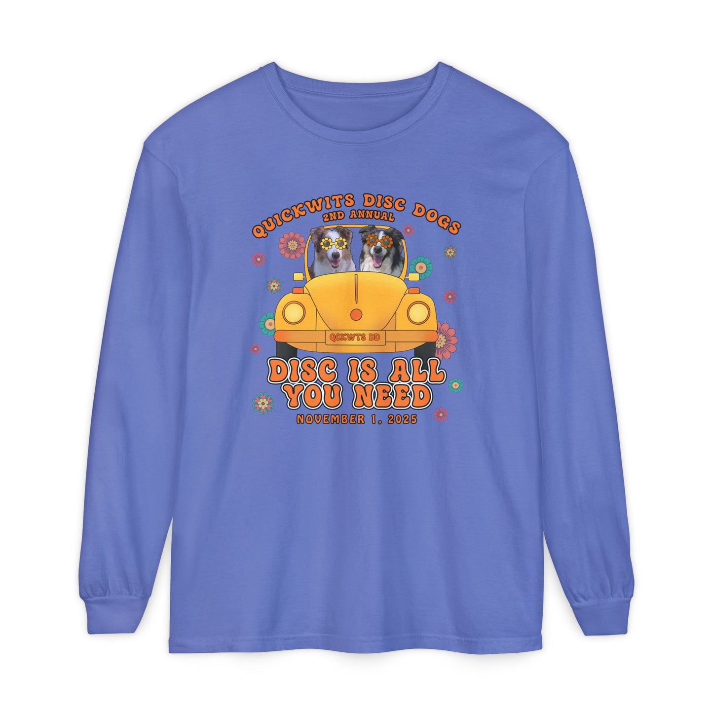 Comfort Colors Disc is All You Need Long Sleeve Shirt