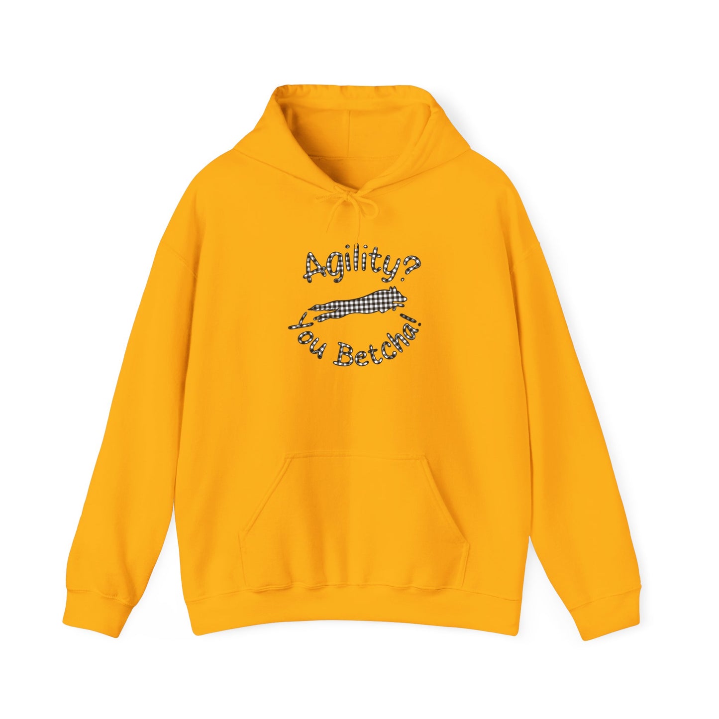 Agility? You Betcha! Heavy Blend™ Hooded Sweatshirt