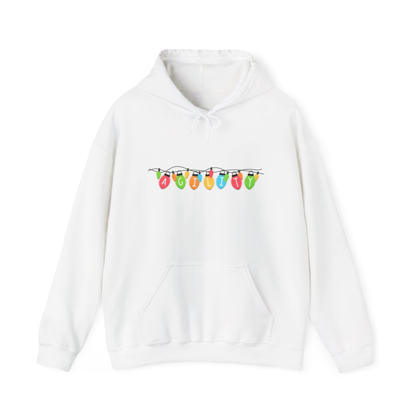 Agility Holiday Lights Heavy Blend™ Hooded Sweatshirt