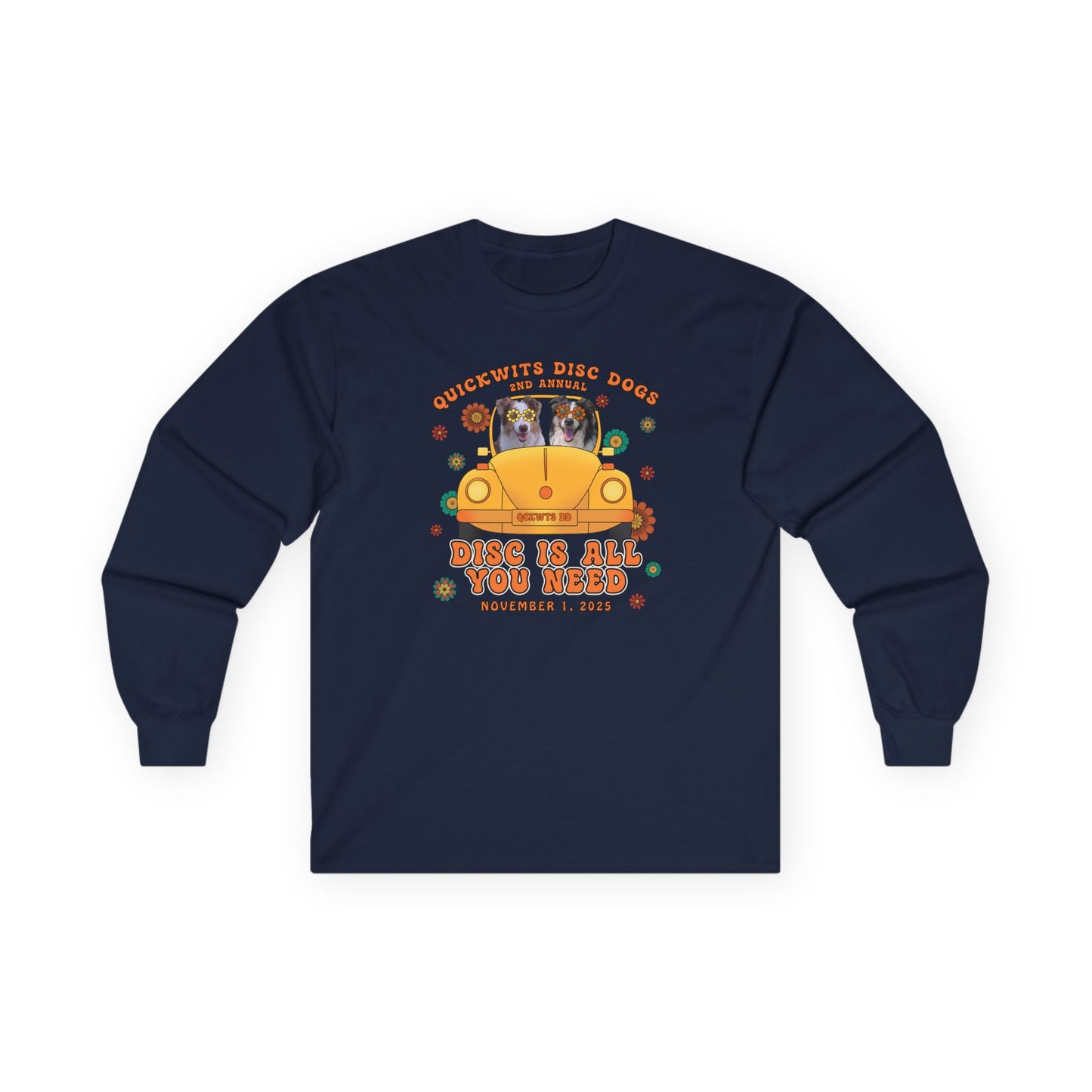 Unisex Disc is All You Need Long Sleeve Tee
