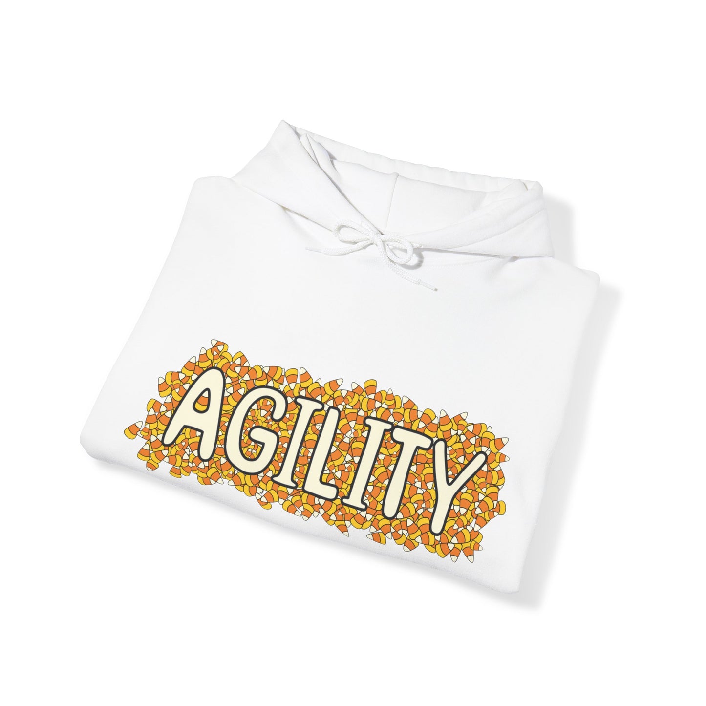 Agility Candy Corn Unisex Heavy Blend™ Hooded Sweatshirt