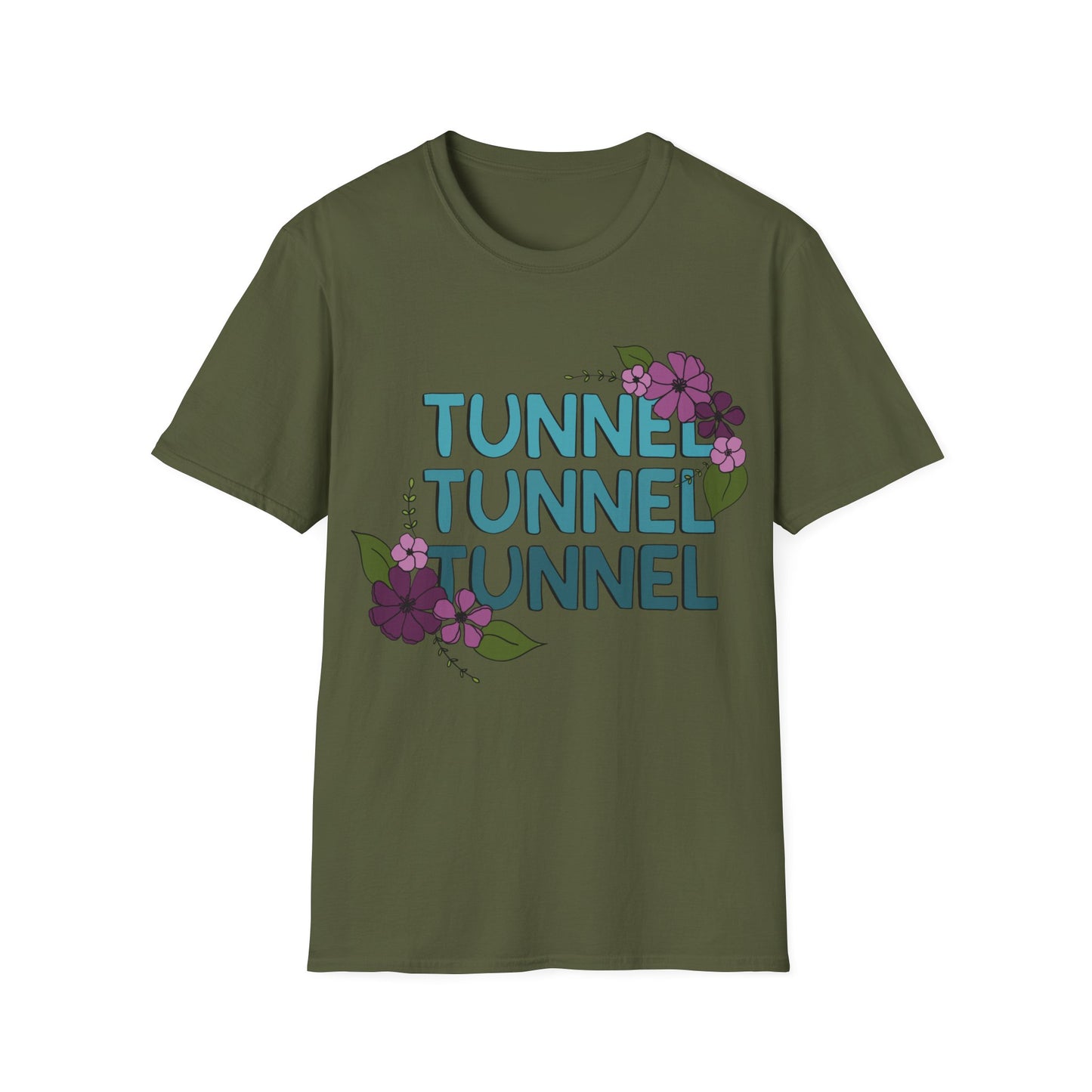 Tunnel Tunnel Tunnel Unisex Softstyle T-Shirt