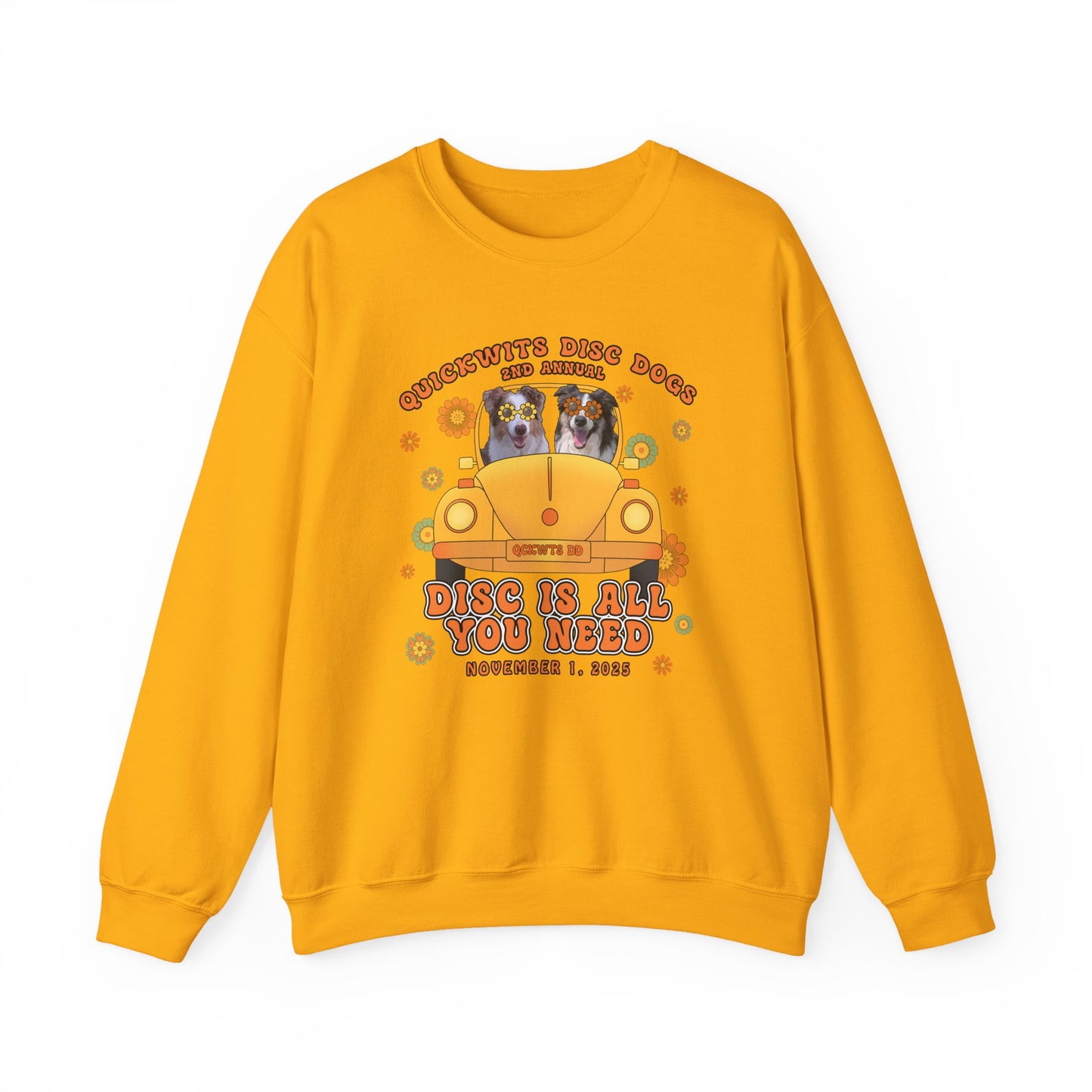 Unisex Crew Disc is All You Need Sweatshirt