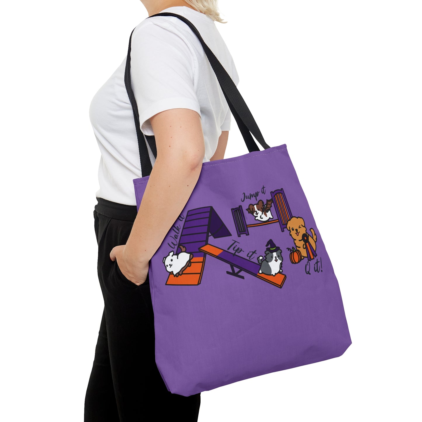 Halloween Agility Day Tote Bag