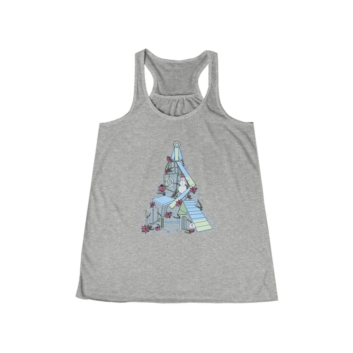 Holly Jolly Agility Equipment Women's Flowy Tank