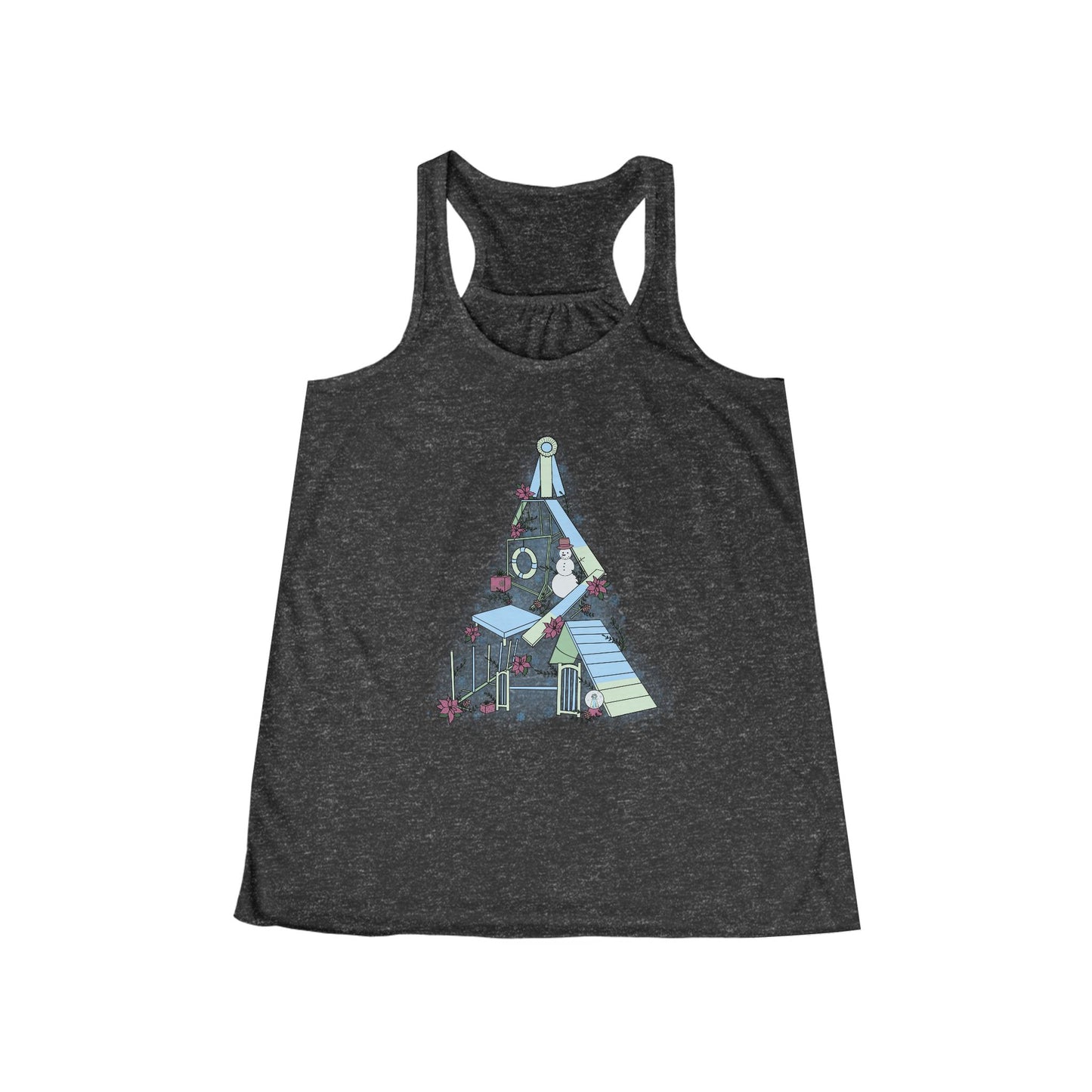 Holly Jolly Agility Equipment Women's Flowy Tank