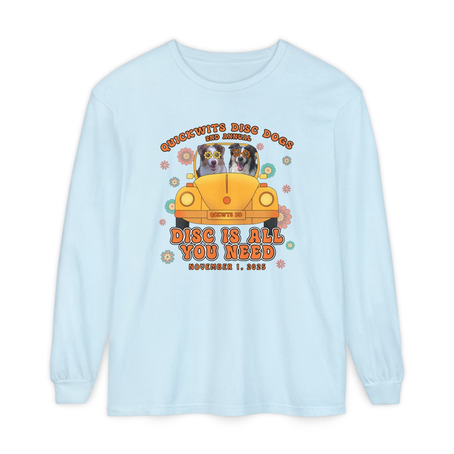 Comfort Colors Disc is All You Need Long Sleeve Shirt