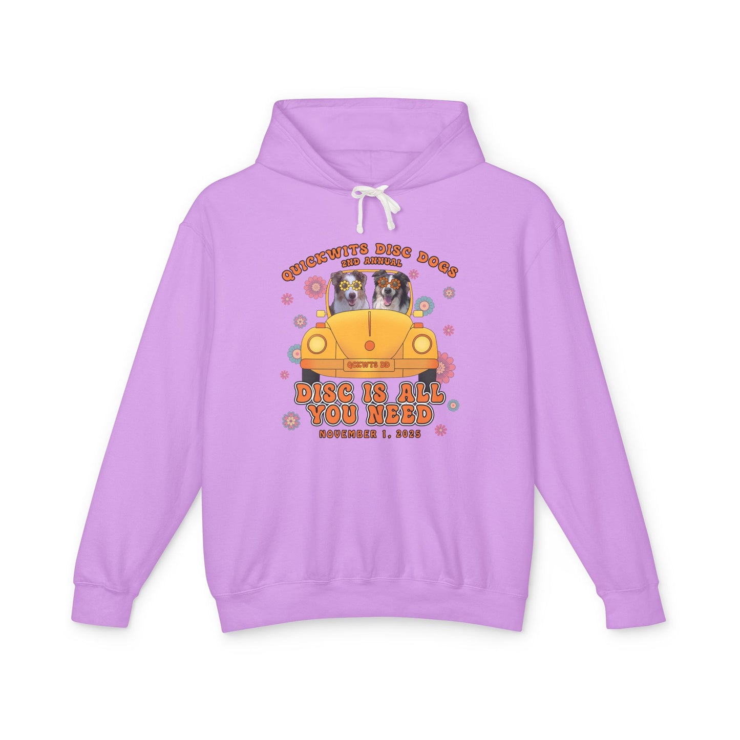 Unisex Comfort Colors Lightweight Hooded Sweatshirt