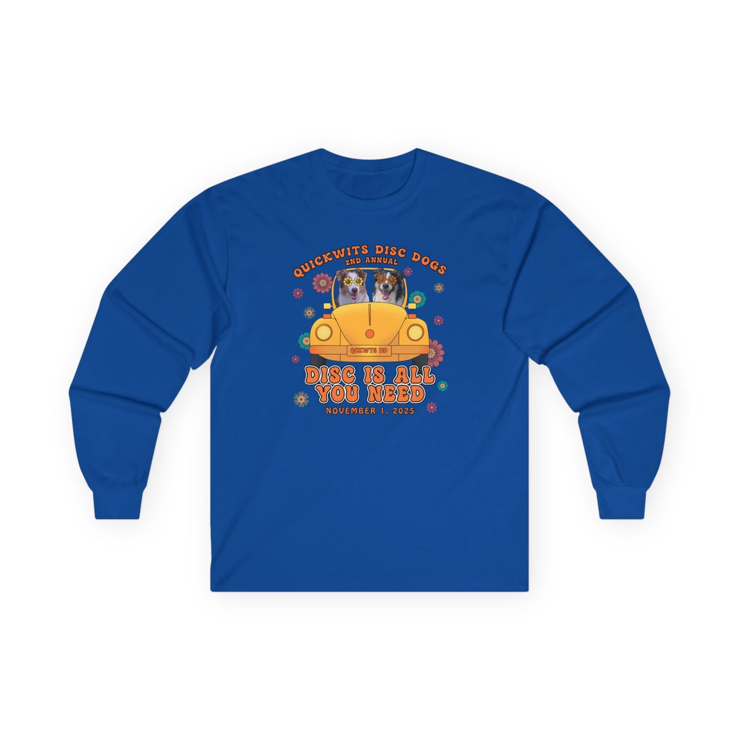 Unisex Disc is All You Need Long Sleeve Tee