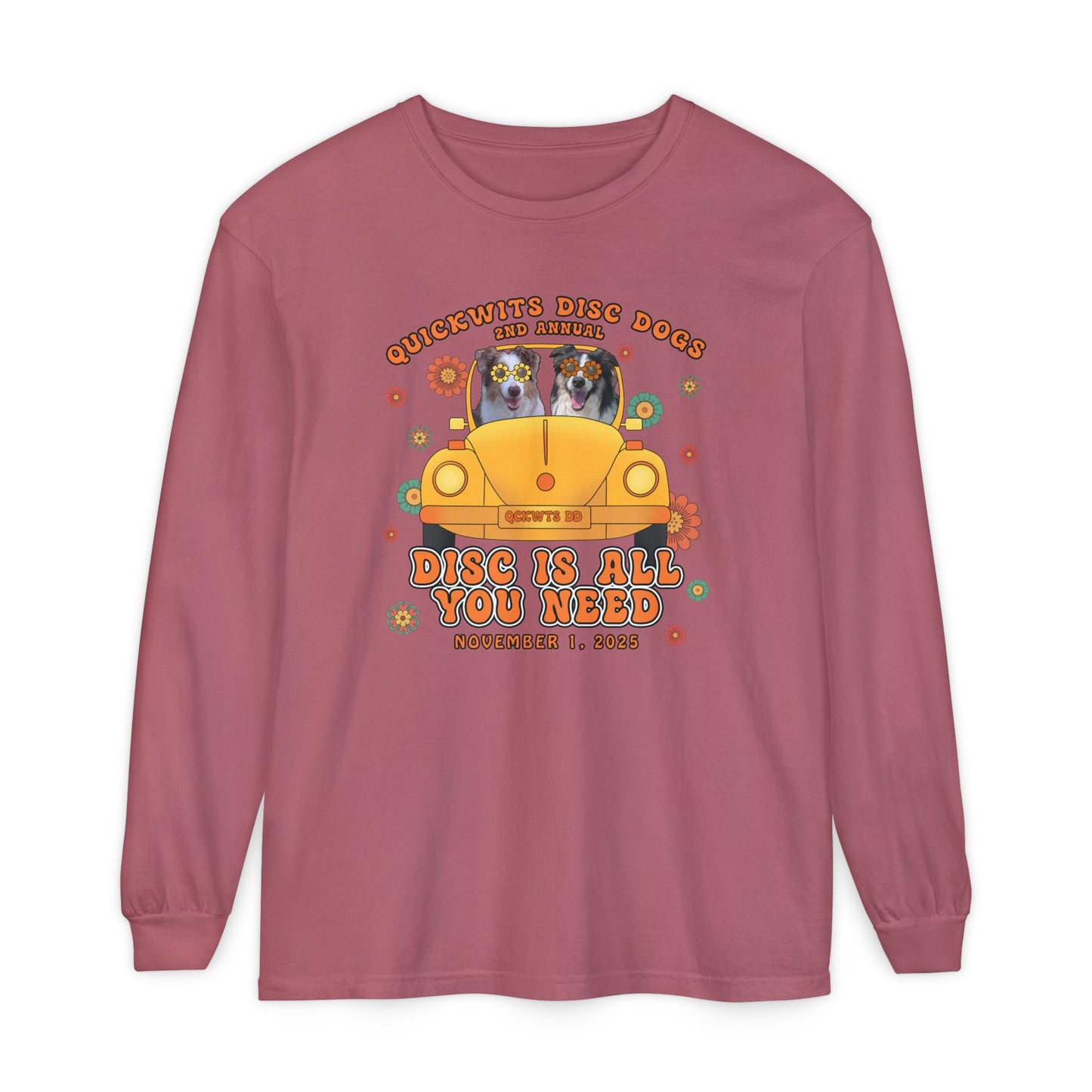 Comfort Colors Disc is All You Need Long Sleeve Shirt
