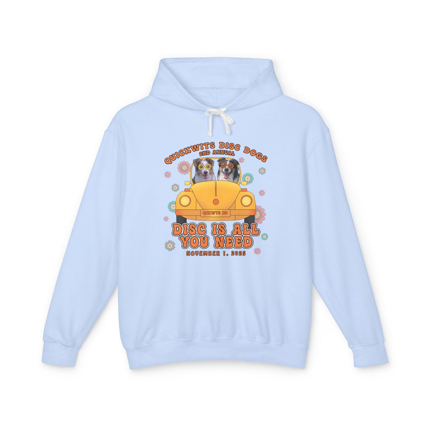 Unisex Comfort Colors Lightweight Hooded Sweatshirt