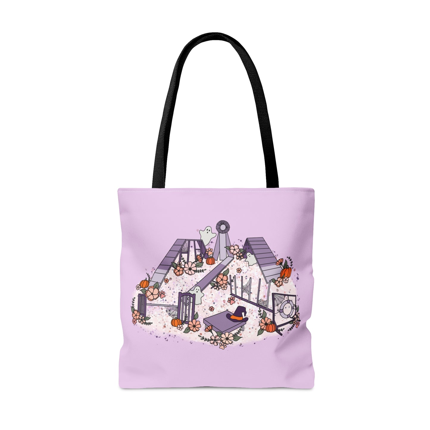 Pastel Halloween Agility Equipment Tote Bag