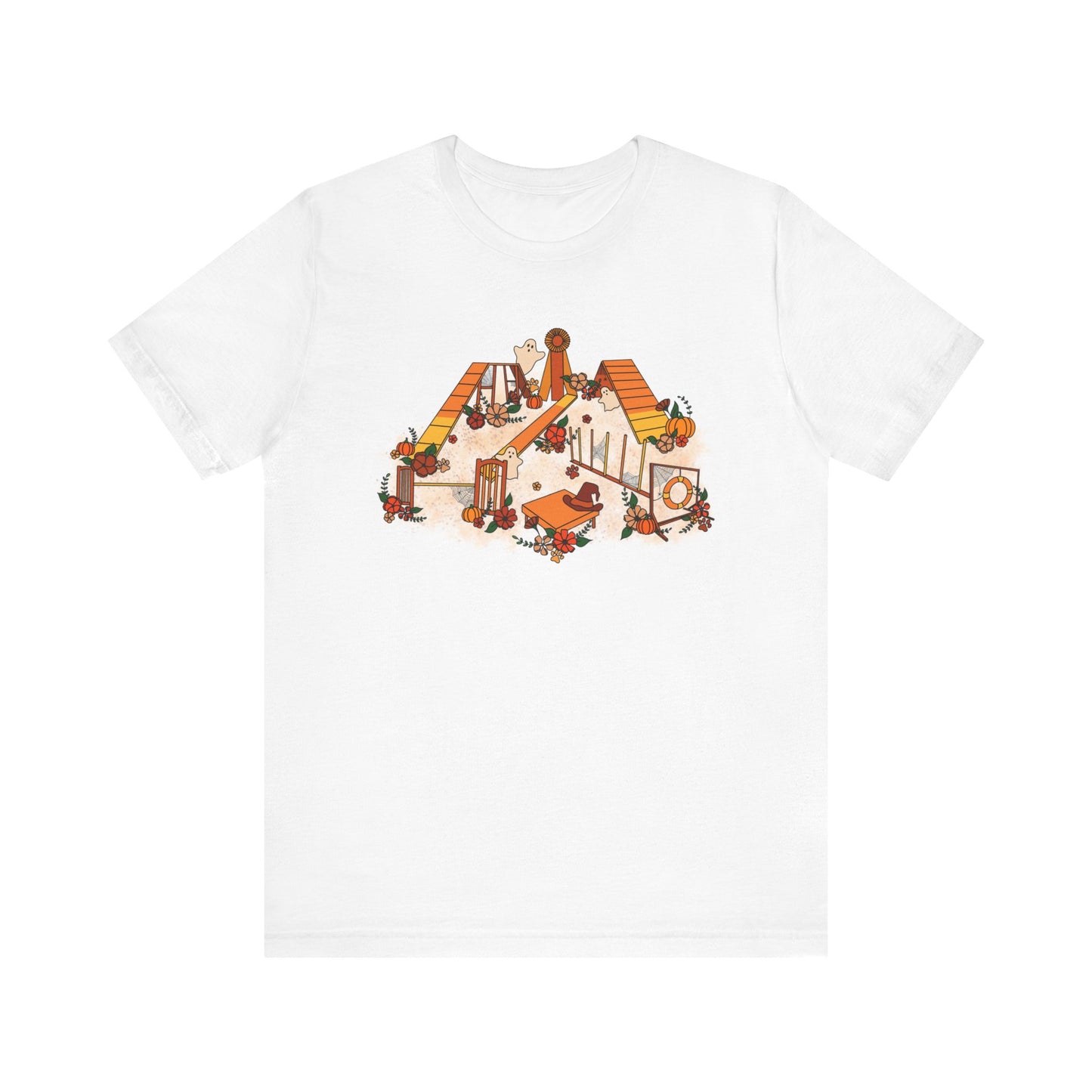 Candy Corn Agility Equipment Unisex Jersey Short Sleeve Tee