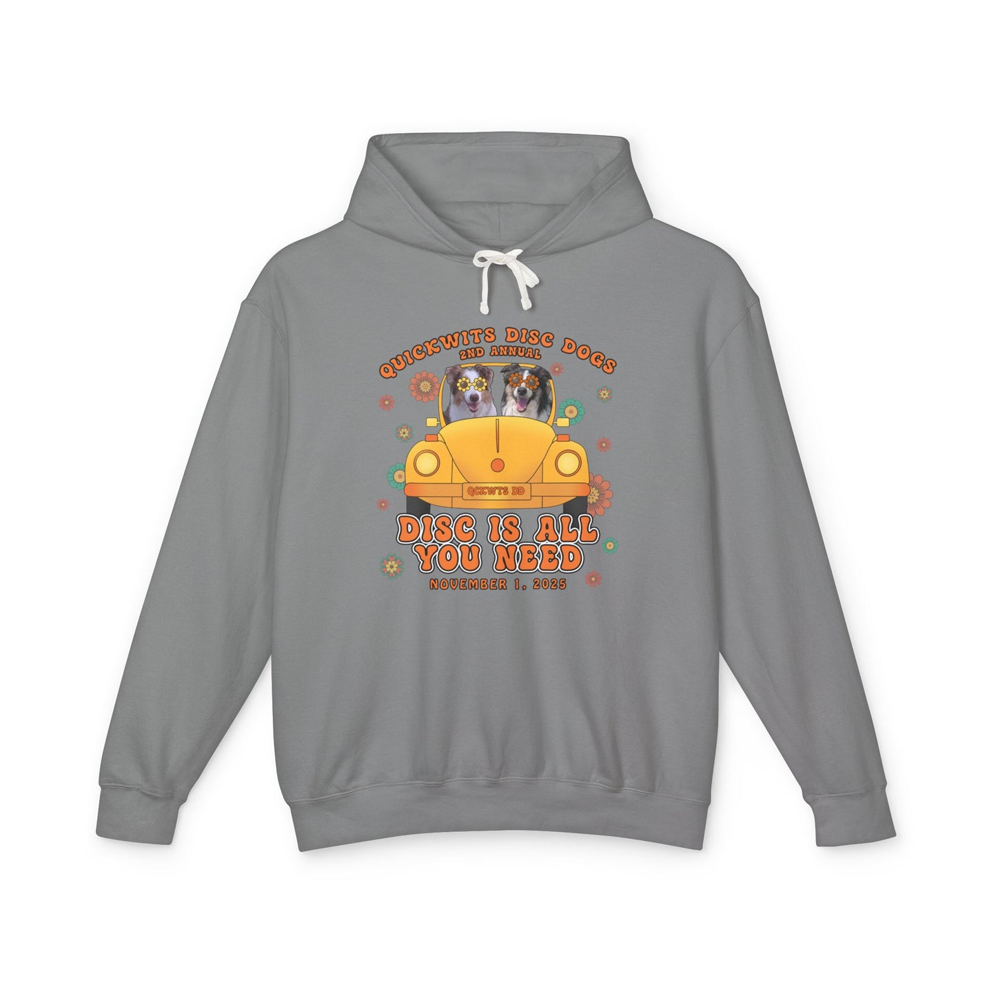 Unisex Comfort Colors Lightweight Hooded Sweatshirt