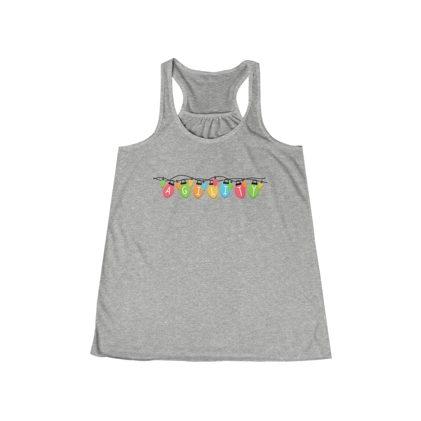 Agility Holiday Lights Women's Flowy Tank