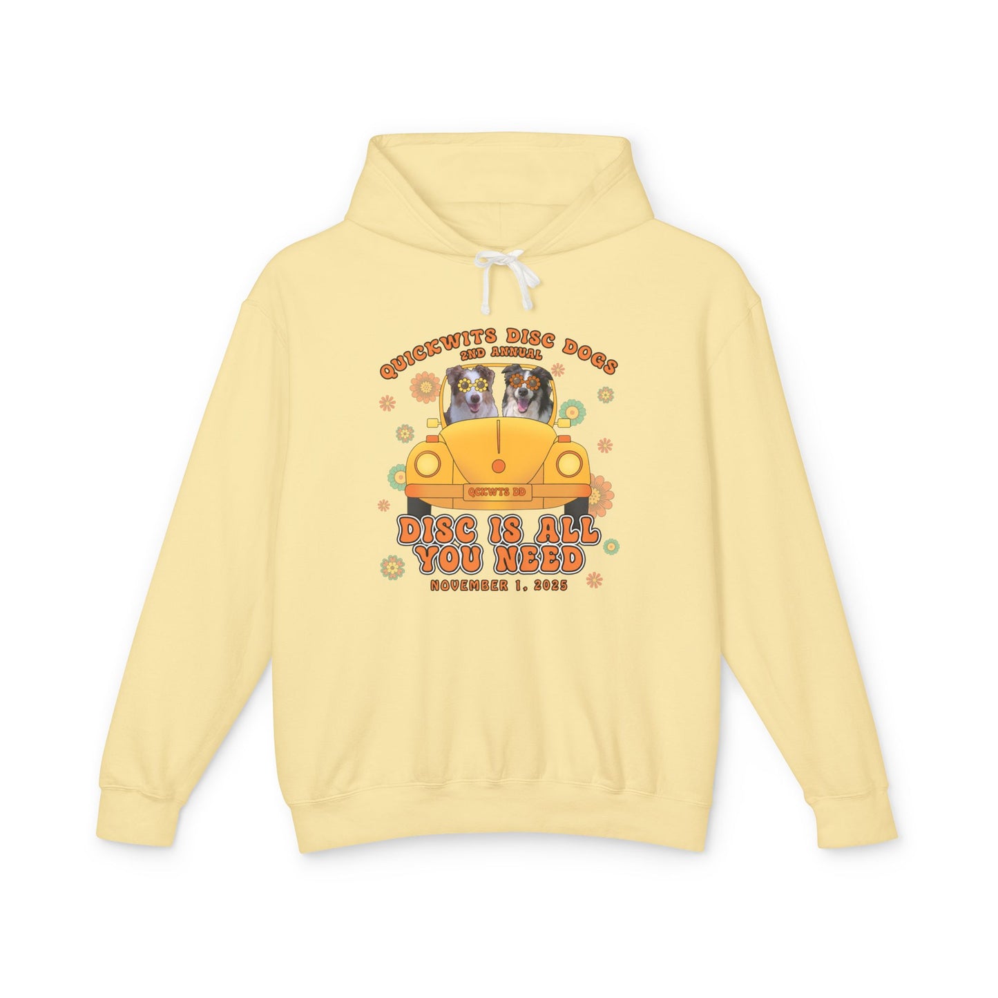 Unisex Comfort Colors Lightweight Hooded Sweatshirt