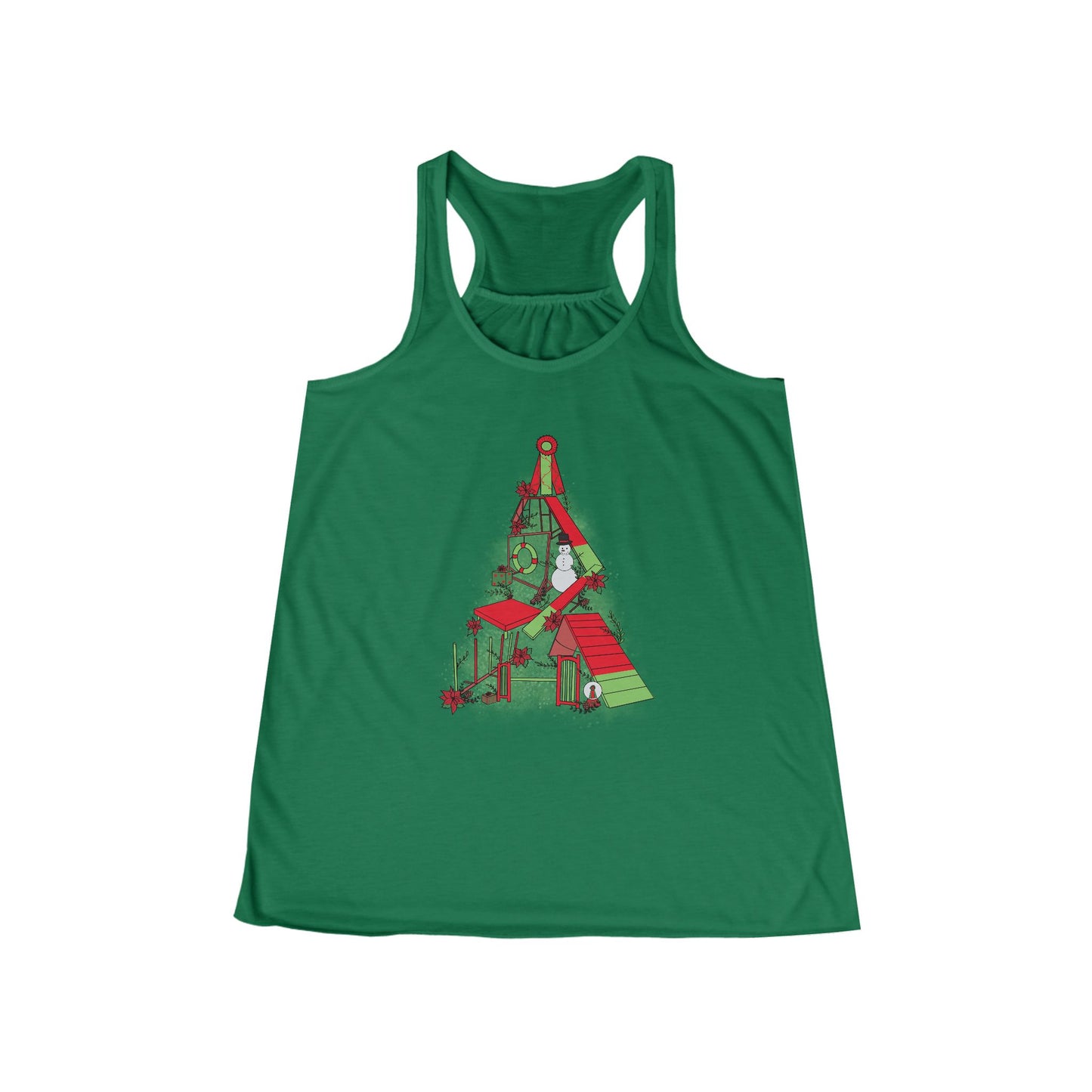 Merry and Bright Women's Flowy Tank