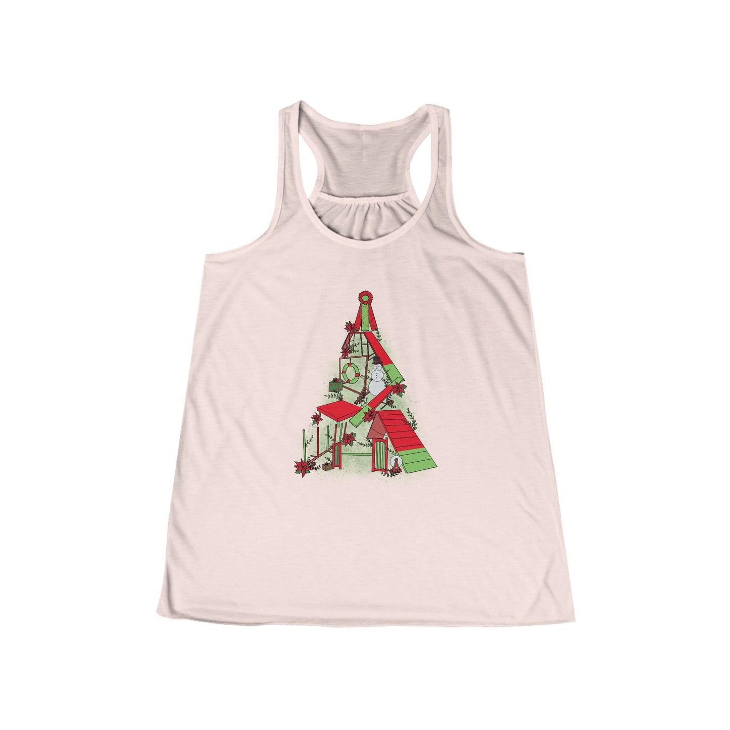 Merry and Bright Women's Flowy Tank