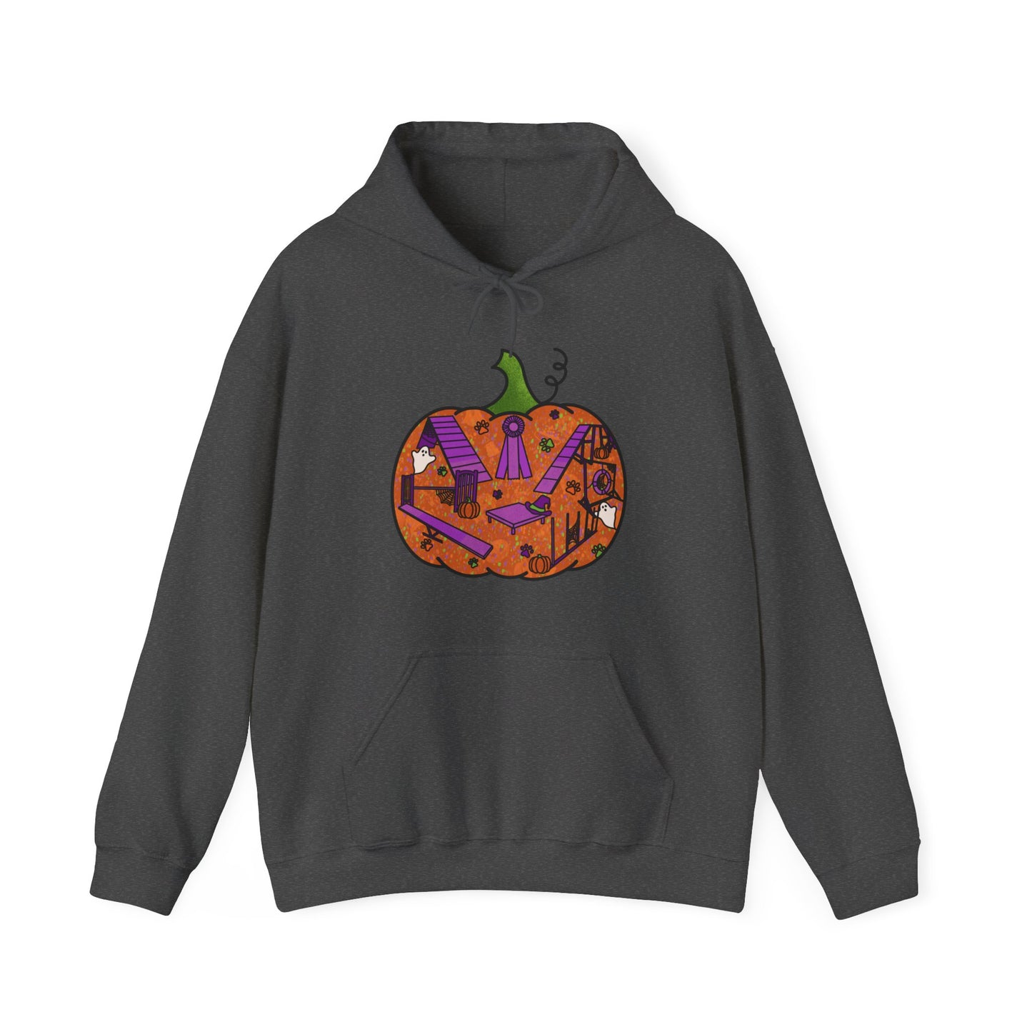 Spooky Pumpkin Unisex Heavy Blend™ Hooded Sweatshirt