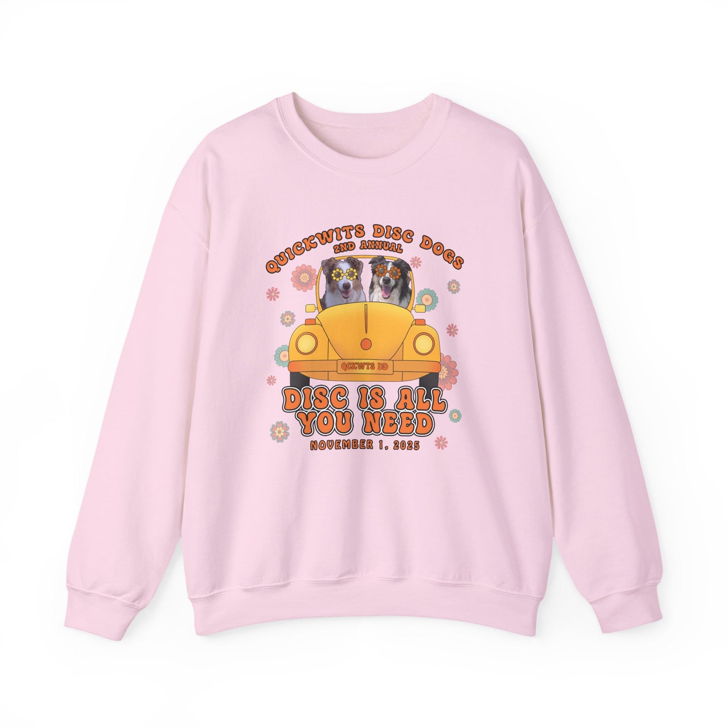 Unisex Crew Disc is All You Need Sweatshirt