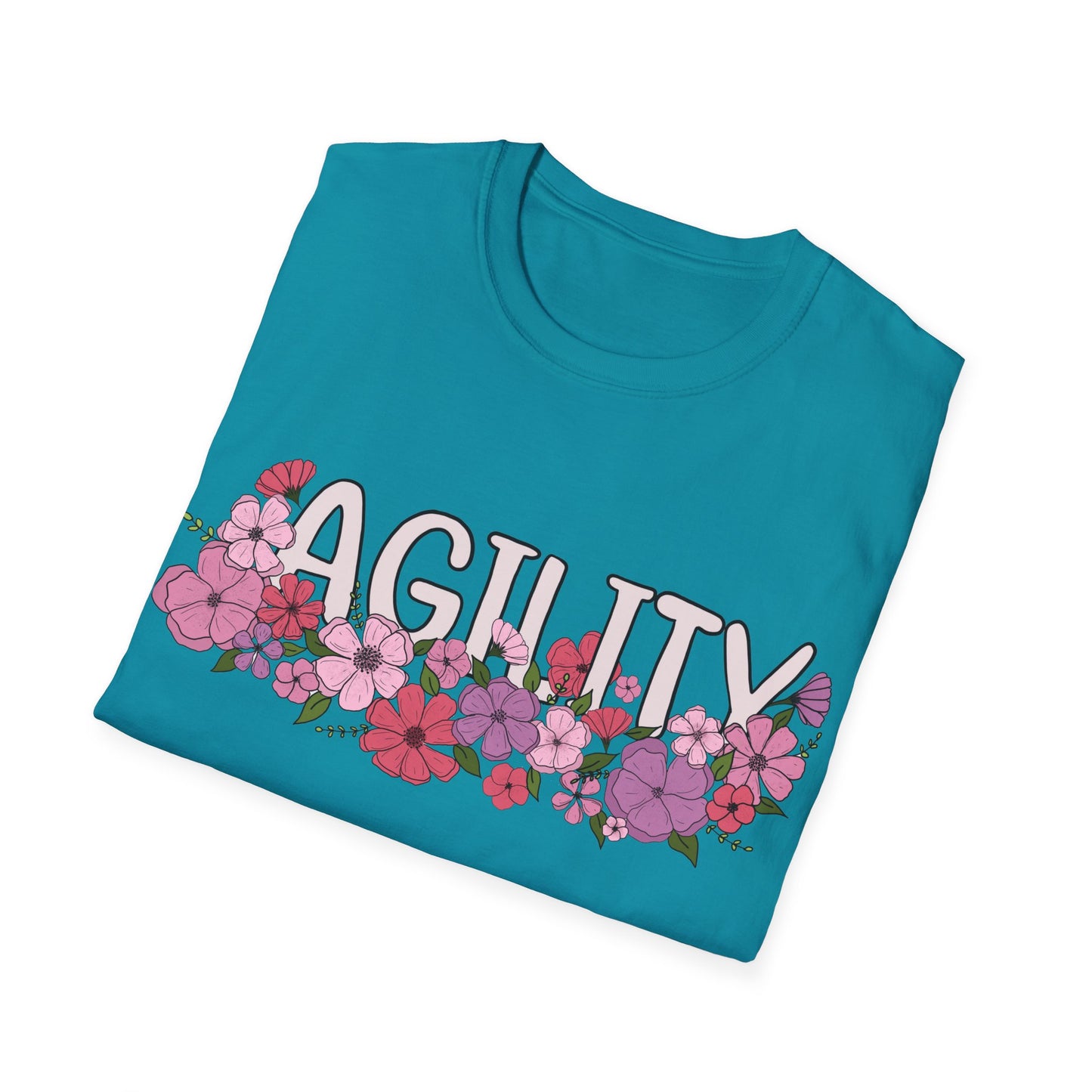 Floral Agility Unisex Softstyle T-Shirt