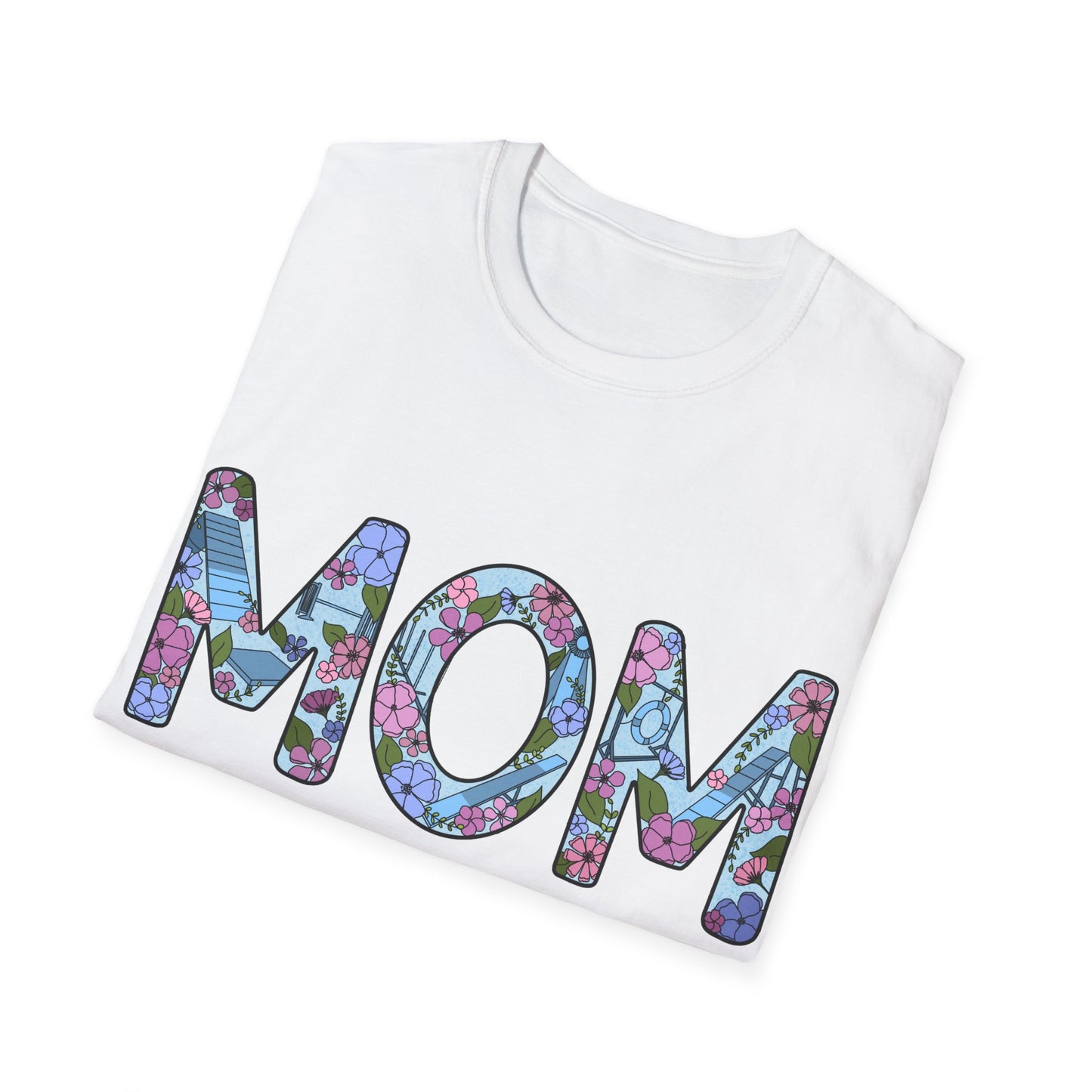 Agility Mom Unisex Softstyle T-Shirt