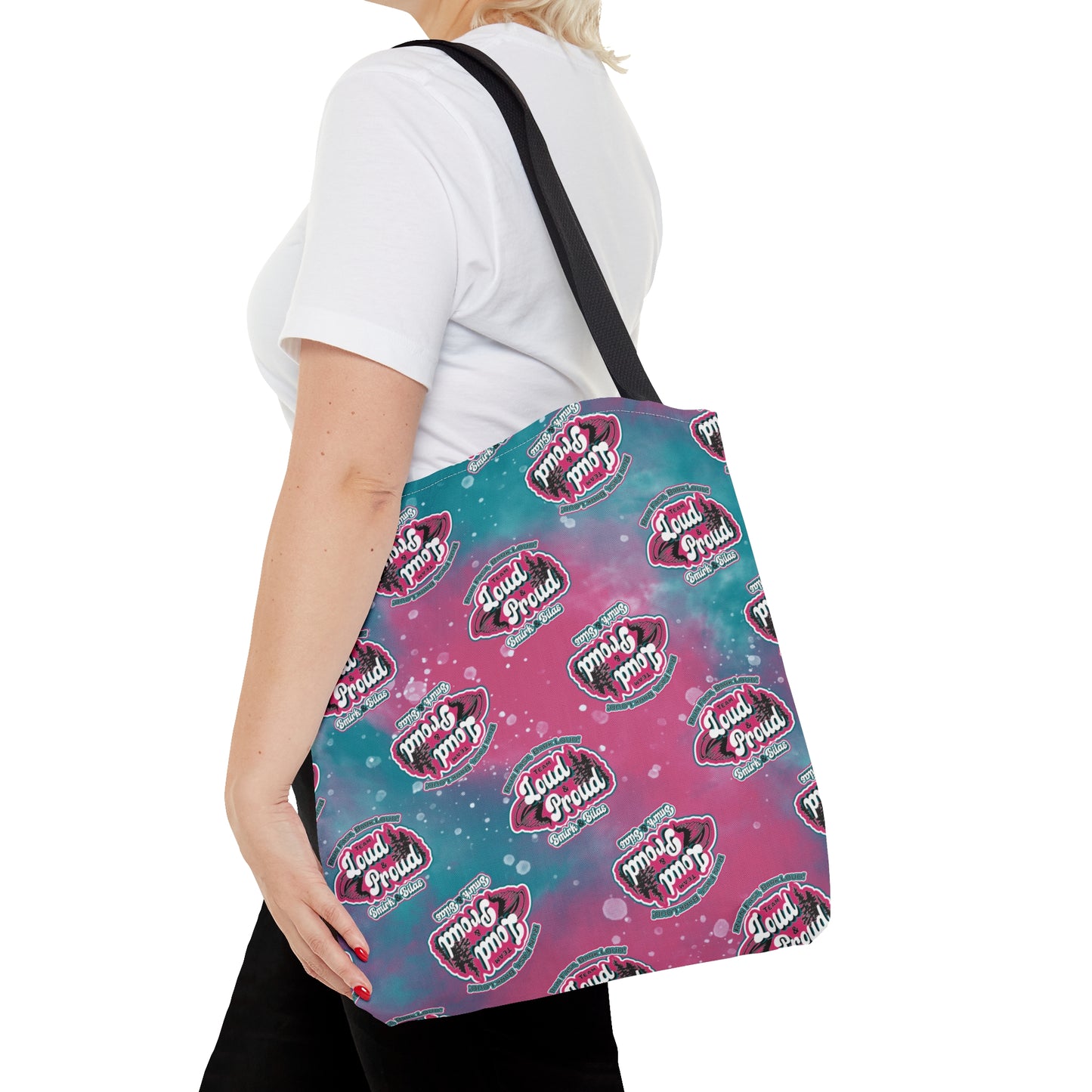 Team Loud and Proud Pattern Tote