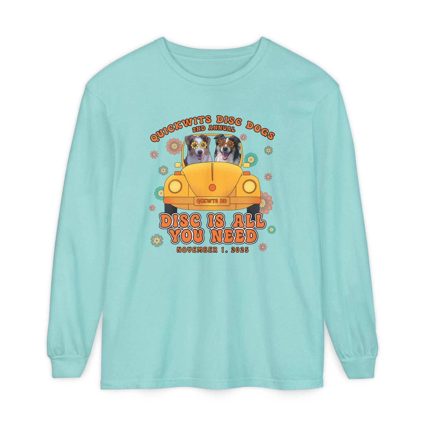 Comfort Colors Disc is All You Need Long Sleeve Shirt