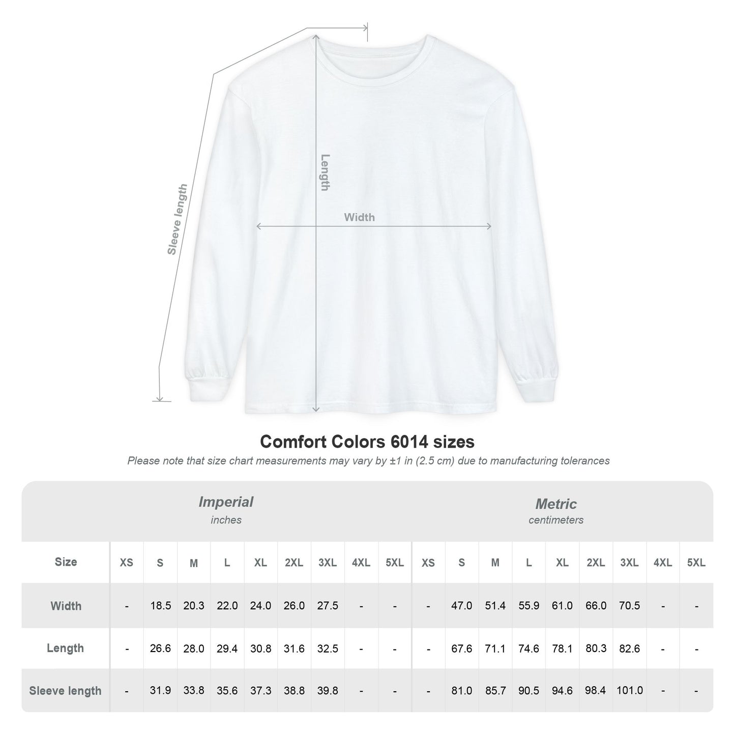 Comfort Colors Disc is All You Need Long Sleeve Shirt