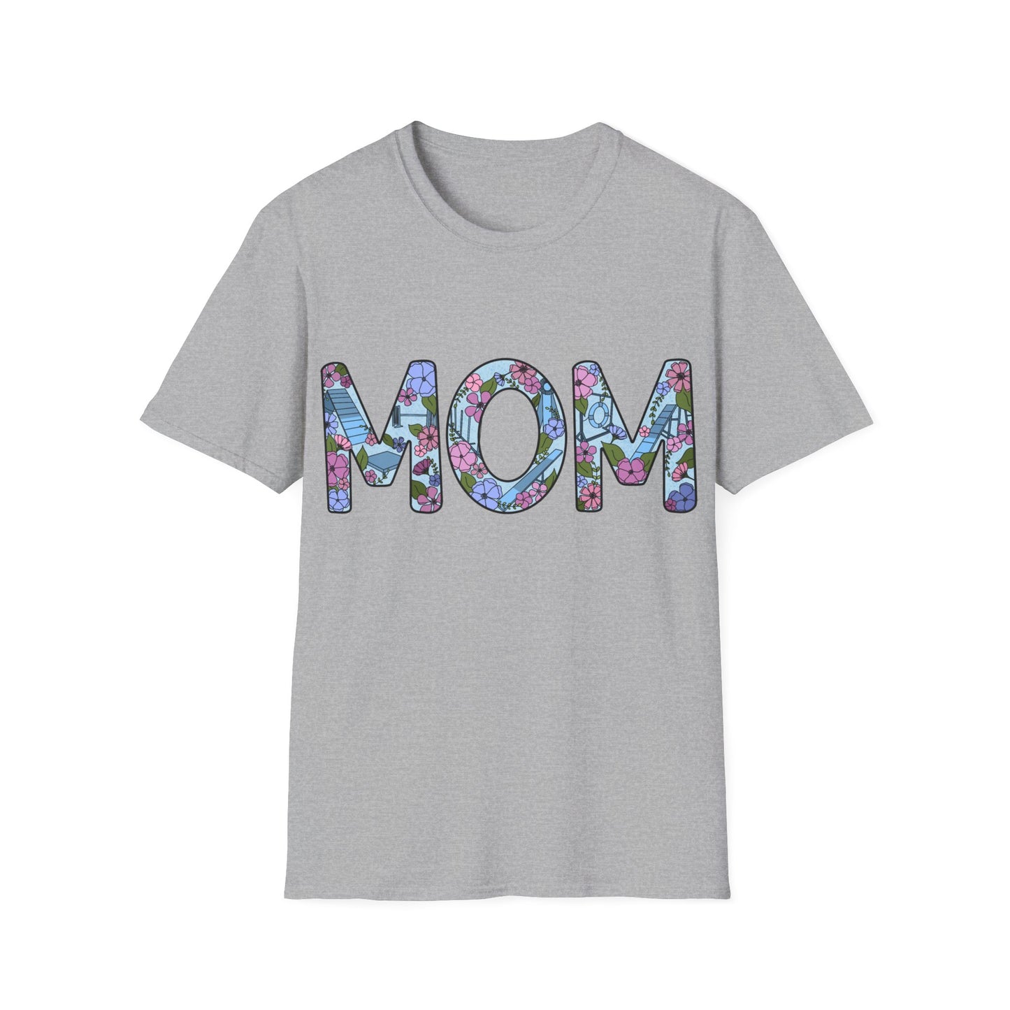 Agility Mom Unisex Softstyle T-Shirt