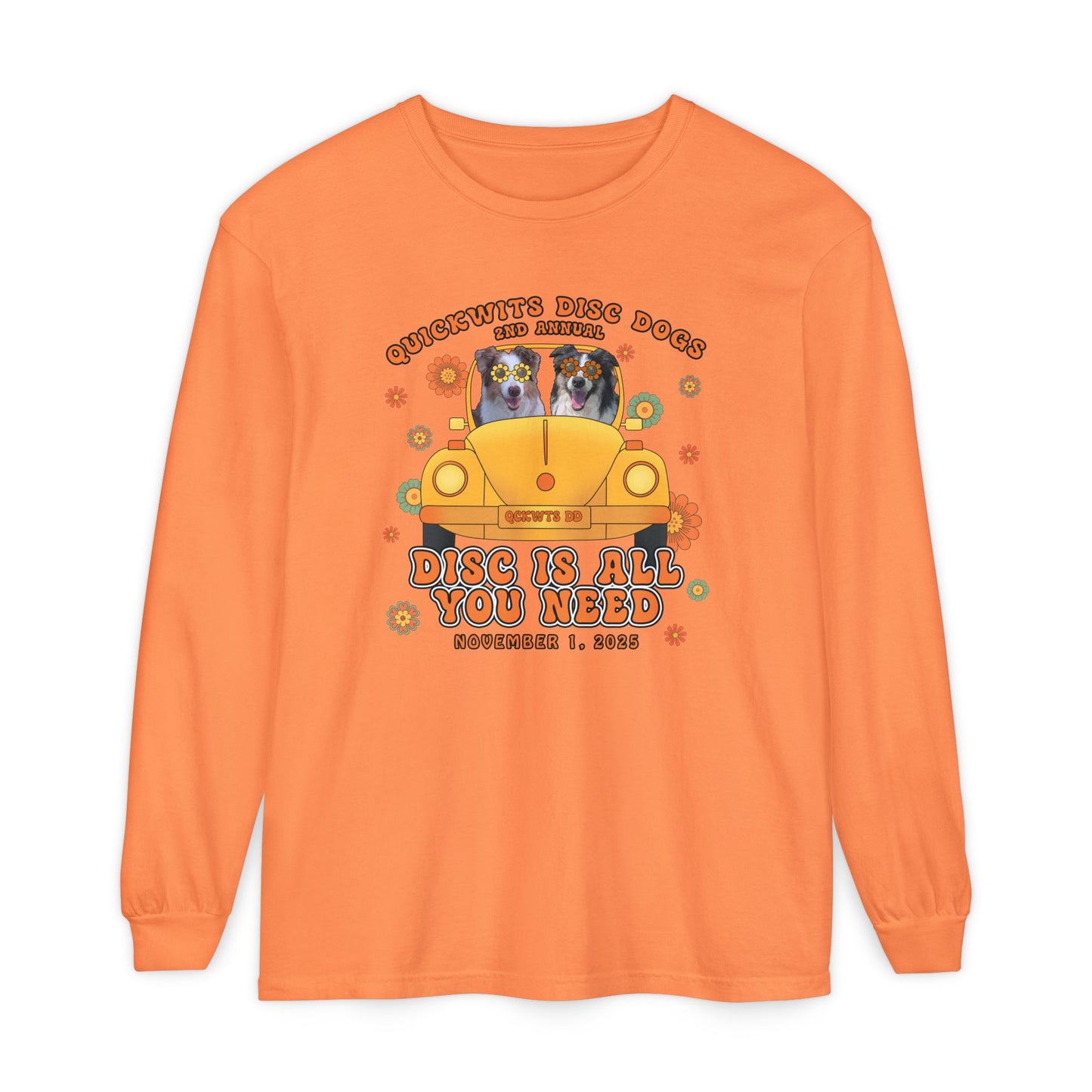 Comfort Colors Disc is All You Need Long Sleeve Shirt
