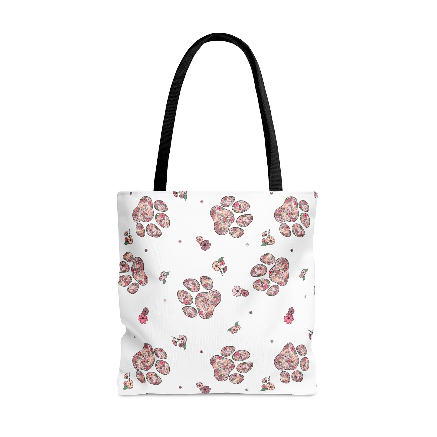 Dog Agility Paw Tote Bag