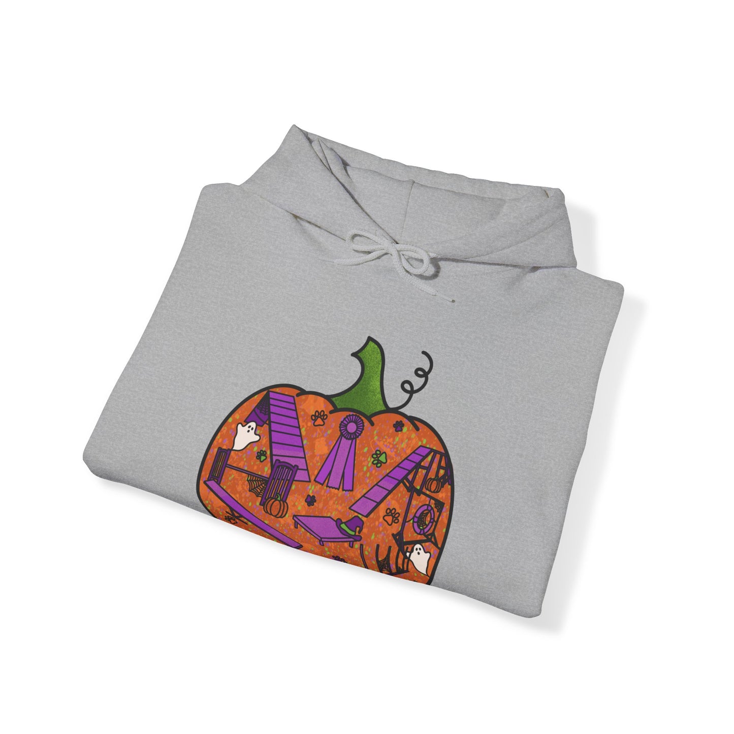 Spooky Pumpkin Unisex Heavy Blend™ Hooded Sweatshirt